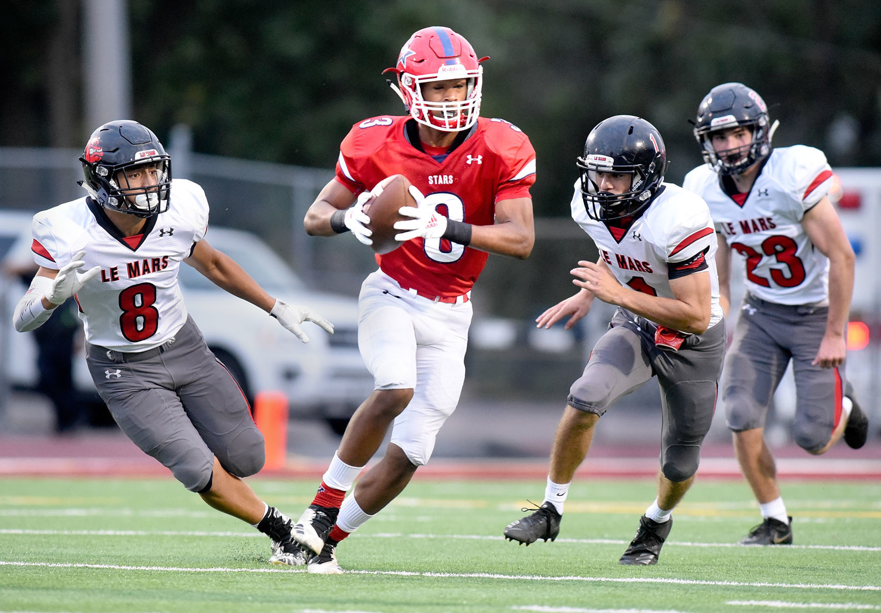 Football Le Mars at Sioux City North